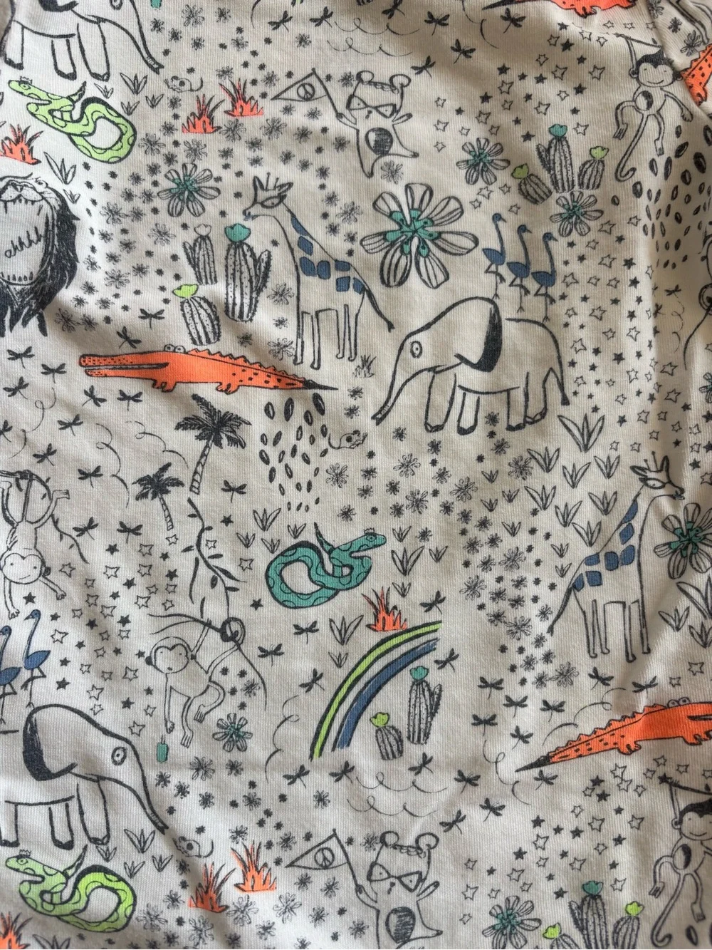 Egg by Susan Lazar printed romper - size 6 months